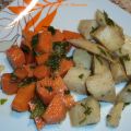 Salade de pommes de terre et de carottes à la[...]