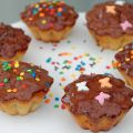 Cupcakes aux pommes caramélisées et au chocolat