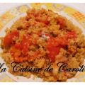 Crumble de tomates et gorgonzola, Recette[...]