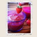 compote fraises romarin