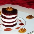 Milles-feuilles de betteraves et feta