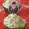 cupcake aux pralines roses (spécial Noël)