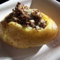 Pommes de terre farcies aux champignons,[...]