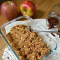 Crumble de pommes au sarrasin et raisins secs