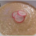 Soupe froide de radis, courgette et gingembre[...]