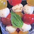 Brochette de tomates cerises et mozzarella,[...]
