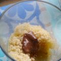 Crumble mugcake à la poire vanillée