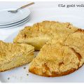 Gâteau crumble aux pommes