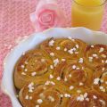 buns au potimarron et sucre perlé (sans beurre)