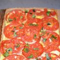 Tarte salée aux tomates et au fromage