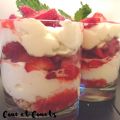 Verrines fraises et mascarpone