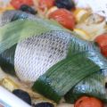 Poisson au four à la provençale