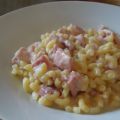 Risotto de coquillettes au jambon à l'ancienne