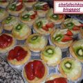 Tartelettes à la créme et aux fruits