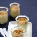 Crème mousse au citron, yaourt et noisettes