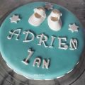 Gâteau 3D premier anniversaire {sucré}