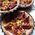 Tartelettes aux figues, amandine et fruits secs