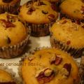 Muffins aux morceaux de chocolat et aux pacanes