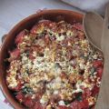 Gratin de blettes à la tomate