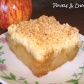 Crumble aux pommes à la vanille et aux amandes