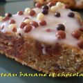 Gateau banane chocolat