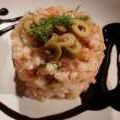 Tartare de saumon et crevettes à l'aneth et aux[...]