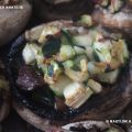 Champignons farcis aux légumes