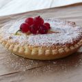Tarte aux groseilles et au fromage blanc