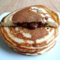 Pancakes fourrés au nutella