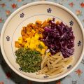 Salade de pâtes hivernale et colorée : patates[...]