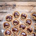 Mes mini tartes chocolat/ pain d'épice