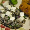 Riz aux épinards et au feta
