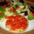 Mini-tatins de tomates cerises
