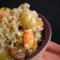 Couscous de quinoa aux châtaignes, Recette[...]