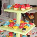 Muffins M&M's/smarties/chocobons