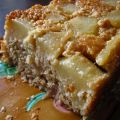 Gâteau au son d'avoine et aux poires