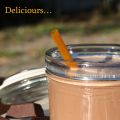 Chocolat frappé à la bergamote