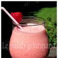 Smoothie crémeux aux fraises et à l'érable