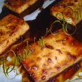 Recette de Pavés de saumon caramel de soja