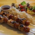 Brochettes de poulet