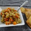 Salade de quinoa, carotte et quatre épices