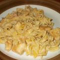 Poulet et nouilles