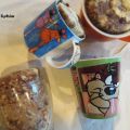 Gâteaux en tasses au micro-ondes