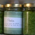Cadeaux gourmands : petits pots de pesto