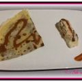 Nougat glacé, servi ici avec une crêpe et de la[...]