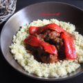 Tajine de boulettes aux poivrons