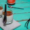 Panna cotta vanille et caramel au beurre salé