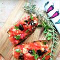 Bruschettas à la tomate fraîche & à l'origan