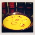 Velouté de potiron à la crème et persil,[...]