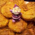 Muffins carottes, coriandre et oignon